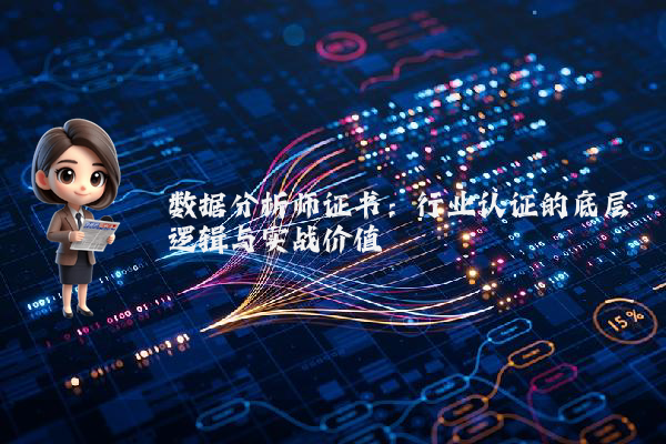 数据分析师证书：行业认证的底层逻辑与实战价值